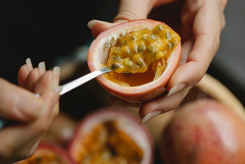 Il frutto della passione ricco di mucillagini